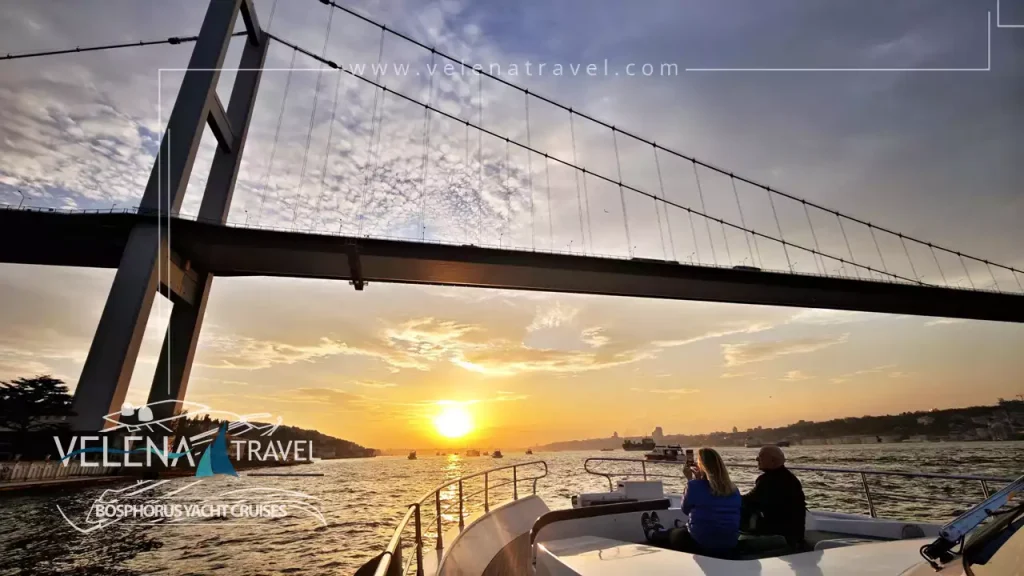 Bosphorus Sunset Cruise on Luxury Yacht View