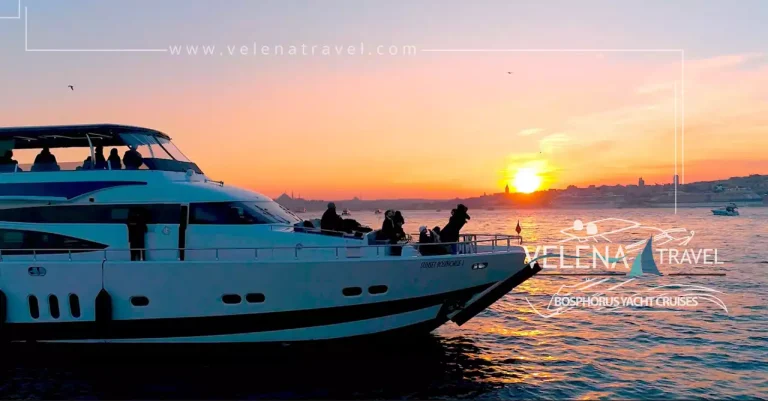 Bospphorus sunset cruise yacht, galata bridge and kabatas